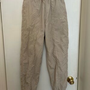 Beige wilo athletic pant